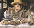El comedor de judías barroco Annibale Carracci